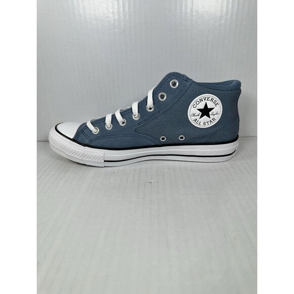 Size 10 Converse Chuck Taylor All Star Malden Street Mid Blue Mens A11452C NEW - Picture 5 of 9